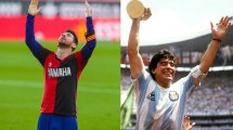 Imagen de El emotivo recuerdo de Lionel Messi a cuatro años de la muerte de Diego Maradona: «Eterno»