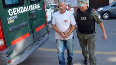 Efectivos de Gendarmería Nacional trasladaron al acusado. Foto: gentileza NA.