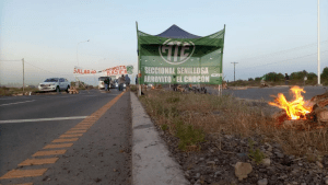 Paro de estatales en Senillosa: hay protestas en el municipio, no descartan cortar la Ruta 22