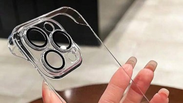 Funda transparente. 