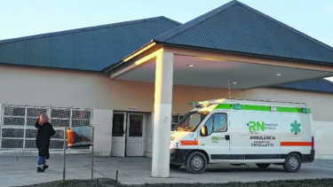 El hombre viajo por sus propios medios al hospital de Cipolletti. Foto: archivo