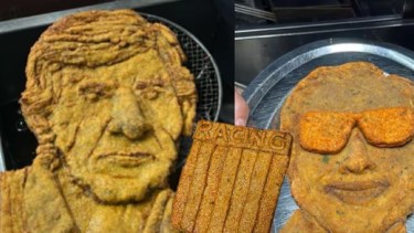 La milanesa de Gustavo Costas.