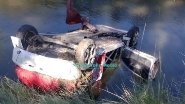 El piloto se encuentra gravemente herido (crédito: Valle Medio)