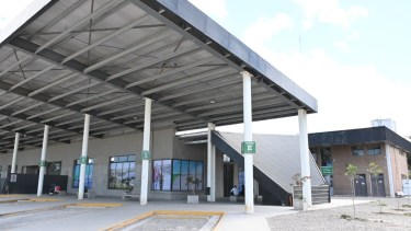 La terminal de Viedma en su estado actual. Foto: Marcelo Ochoa.