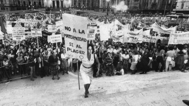 Oddone fue fundadora del Movimiento de Liberación Femenina en la década del ´70 en Argentina. Foto archivo.