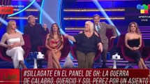 Imagen de El cruce entre Marina Calabró y Sol Pérez: “se amotinó en el camarín”