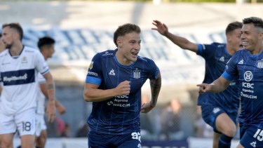 Barticciotto metió el gol del triunfo para Talleres.