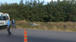 Quién era el hombre que murió tras volcar en la Ruta 22, cerca de Arroyito