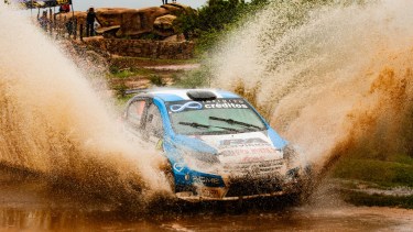 El piloto neuquino coronó un gran año en la máxima competencia nacional. (Rally Argentino)