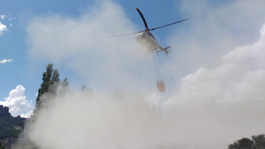 Incendio en el parque Lanín. Foto: ilustrativa. 