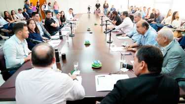 La comisión de Asuntos Constitucionales citó a Gloria Ruiz. Foto: Cecilia Maletti.