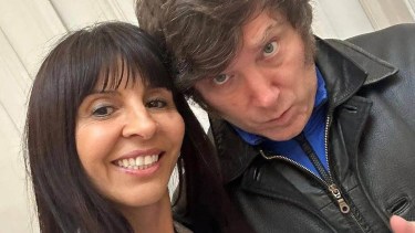 Javier Milei tiene en Río Negro como referente a la diputada Lorena Villaverde. Archivo