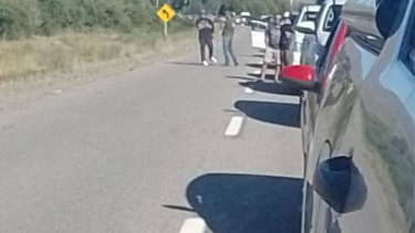 Accidente Fatal en la Ruta 40, el tránsito está interrumpido. Foto: gentileza.