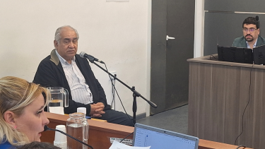 El excomisario relató detalles de la búsqueda de Otoño Uriarte en San Martín de los Andes. 