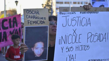 Nicole Posada, madre de seis hijos, fue asesinada en febrero de 2023 en el barrio Tiro Federal de Roca. Foto Archivo.