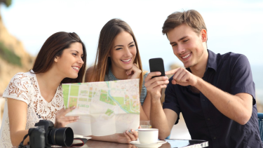 Google Maps tiene útiles herramientas para los viajeros. Foto gentileza. 