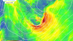 Riesgo de ciclogénesis en aumento en Argentina: las provincias donde se sentiría con más fuerza