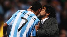 Imagen de La emotiva confesión de Ángel Di María sobre Diego Maradona: «Me tuvo como un papá a un hijo»
