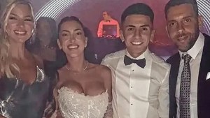 Thiago Almada se casó con Antonella D&#8217;Alotta: ¿Cómo fue la boda del Campeón del Mundo?