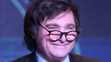 Sonrisa. El presidente Javier Milei termina el año fortalecido por los datos de la macro. 