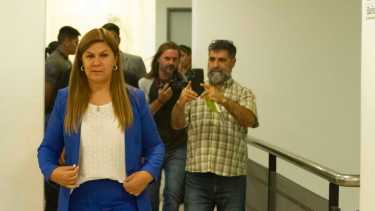 Hay investigaciones abiertas contra la vicegobernadora de Neuquén,  Gloria Ruiz. Foto: Emiliano Ortiz.  