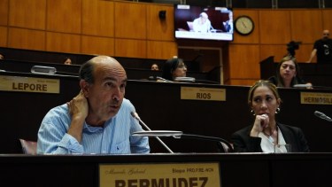 Marcelo Bermúdez criticó una designación del gobierno de Rolando Figueroa. Foto: Cecilia Maletti.