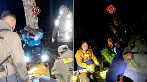 Video | Más de 6 horas perdidos en un sendero de Neuquén: así fue el rescate de una familia de Buenos Aires