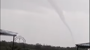 Video | ¿Un tornado en Río Negro?: las impactantes imágenes que dejó la tormenta en Luis Beltrán