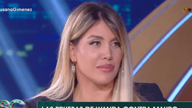 Wanda Nara con Susana Gimenez. 