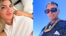 Imagen de Familia ensamblada: Wanda y L-Gante de vacaciones en Pinamar con sus hijas