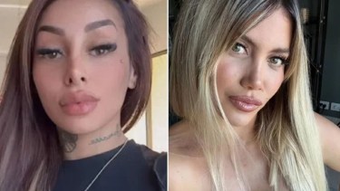 Tamara Báez y Wanda Nara
