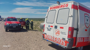 Vuelco sobre Ruta 3 en Sierra Grande: el nene de Roca sigue internado, pero está fuera de peligro