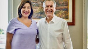 Arabela Carreras se mostró con Juan Schiaretti y prepara el terreno para el 2025