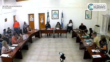 El Concejo Deliberante de Allen. 