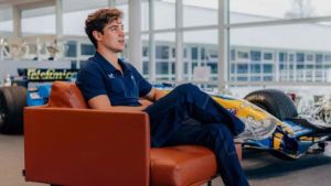 Colapinto, el “placer” de estar en Alpine y las ganas de “pelear los campeonatos”