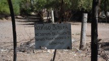 Imagen de Video | Río bloqueado en Cipolletti, crianceros versus Rodrigo Buteler: cuál es el conflicto en la isla Jordán