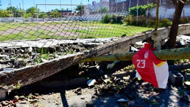 Cipolletti fue una de las localidades afectadas por el temporal. Foto: Matías Subat. 