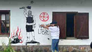 Varios de los integrantes que tomaron durante cuatro años ilegalmente el Parque Nacional Los Alerces eran “mapuches porteños”. (Gentileza)