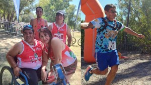 ¡Hay equipo!: el Triatlón de la Pera los unió para que la discapacidad no los frene