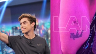El tatuaje de la china Suarez para Franco Colapinto.