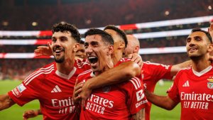 Un doblete de Di María para meter a Benfica en la final de la Copa de la Liga de Portugal