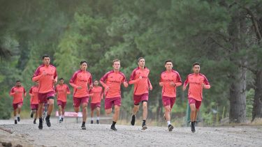 River estará en San Martín de los Andes hasta el viernes 17/01.