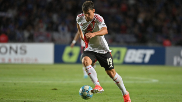 Gonzalo Tapia hizo su debut extraoficial como jugador de River.