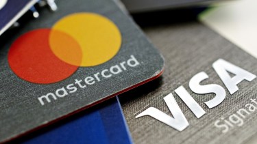 Visa y Mastercard.-