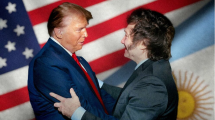 Imagen de Javier Milei estará presente en la asunción de Donald Trump como presidente de Estados Unidos