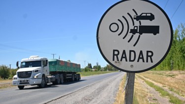 Cuántos radares hay en rutas de Neuquén y Río Negro. Foto: Flor Salto