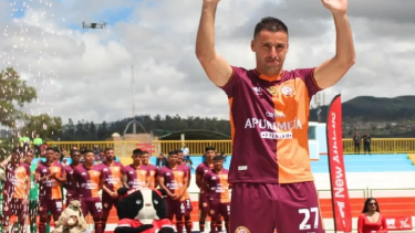 El roquense Pablo Bueno comienza una nueva temporada en el fútbol de Perú