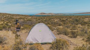 Tres campings gratuitos de la Patagonia, para descubrir en el Atlántico de Chubut