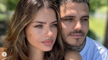 China Suárez y Mauro Icardi.-