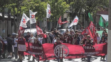 ATE con movilización en Roca y Bariloche este jueves. Foto: archivo.